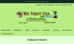 Weeforestfolkshop.com thumbnail