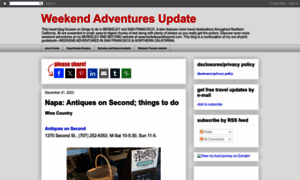 Weekendadventuresupdate.blogspot.com thumbnail