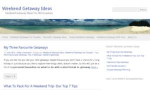 Weekendgetawayideas.info thumbnail