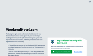 Weekendhotel.com thumbnail