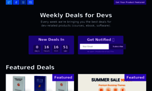 Weeklydeals.dev thumbnail