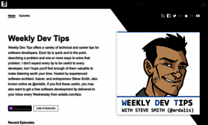 Weeklydevtips.com thumbnail
