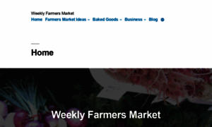 Weeklyfarmersmarket.com thumbnail