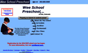 Weeschoolpreschool.com thumbnail