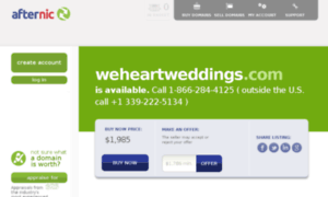 Weheartweddings.com thumbnail