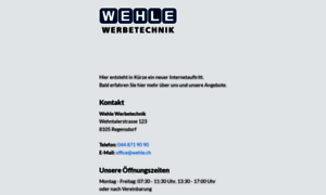 Wehle.ch thumbnail