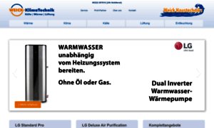 Weick-klimatechnik.de thumbnail