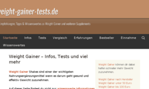 Weight-gainer-tests.de thumbnail