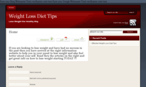 Weight-loss-diet-tips.info thumbnail