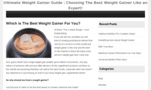 Weightgainerreviews.net thumbnail