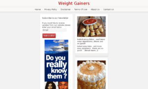 Weightgainers.net thumbnail