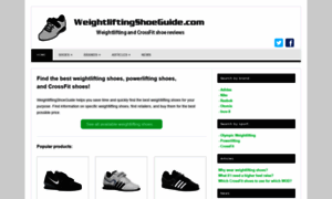 Weightliftingshoeguide.com thumbnail
