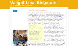 Weightloss.insingaporelocal.com thumbnail