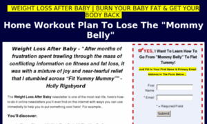 Weightlossafterbabybirth.com thumbnail