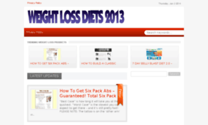 Weightlossdiets2013.com thumbnail