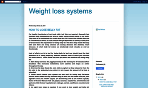 Weightlosssystemms.blogspot.com thumbnail