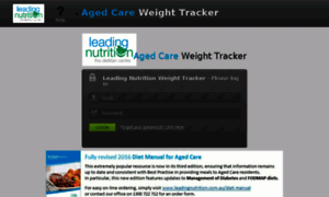 Weighttracker.com.au thumbnail