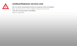 Weihnachtsbaum-service.com thumbnail