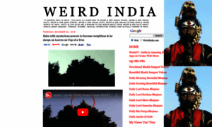 Weirdindia.blogspot.in thumbnail