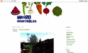 Weirdvegetables.blogspot.com thumbnail