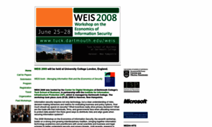 Weis2008.econinfosec.org thumbnail