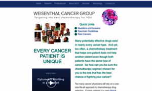 Weisenthalcancer.com thumbnail
