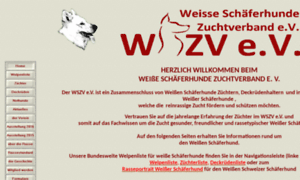 Weisse-schaeferhunde-zuchtverband.de thumbnail