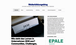 Weiterbildungsblog.de thumbnail