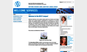 Welcome-services.desy.de thumbnail