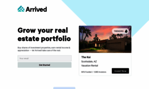 Welcome.arrivedhomes.com thumbnail