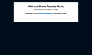 Welcomehomepropertygroup.com thumbnail