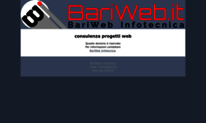 Welcomepage.bariweb.it thumbnail