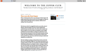 Welcometothezipperclub.blogspot.com thumbnail