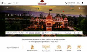 Welcomheritagehotels.com thumbnail