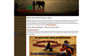 Weldcountyhorsecouncil.com thumbnail