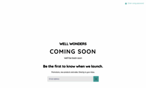 Well-wonder.myshopify.com thumbnail