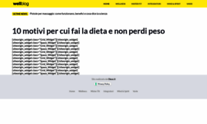 Wellblog.it thumbnail