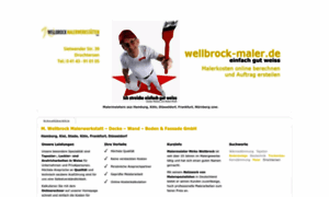 Wellbrock-maler.de thumbnail