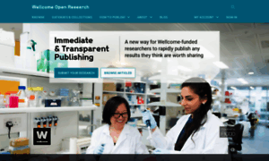 Wellcomeopenresearch.org thumbnail