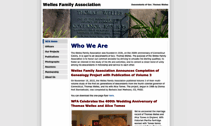 Wellesfamily.org thumbnail