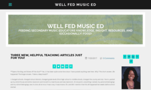 Wellfedmusiced.weebly.com thumbnail