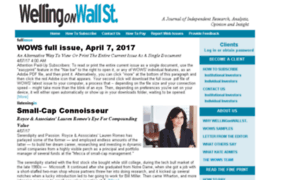 Wellingonwallst.com thumbnail