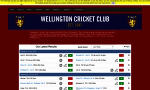 Wellington.play-cricket.com thumbnail