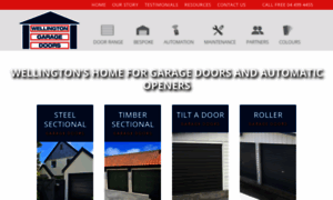 Wellingtongaragedoors.co.nz thumbnail