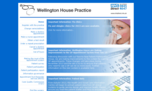 Wellingtonhouse.nhs.uk thumbnail