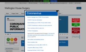 Wellingtonhousesurgery.co.uk thumbnail
