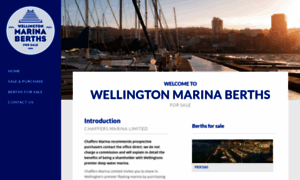 Wellingtonmarinaberths.co.nz thumbnail