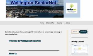 Wellingtonseniornet.co.nz thumbnail