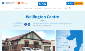 Wellingtonspca.org.nz thumbnail