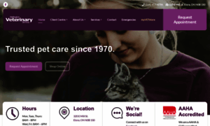 Wellingtonvet.ca thumbnail